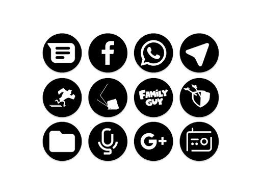 Dark Polo Icon Pack Free screenshot 2