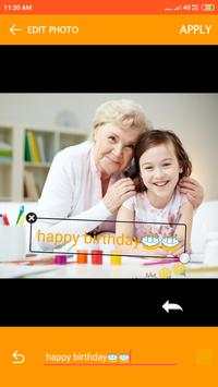 Birthday video maker for love with photo and song screenshot 2