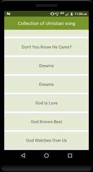 Collection of christian song screenshot 3
