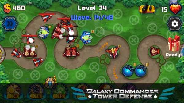 Galaxy Commander Tower defense screenshot 2
