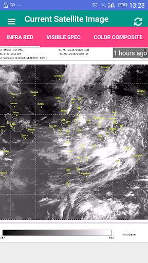 Satellite Image India screenshot 1