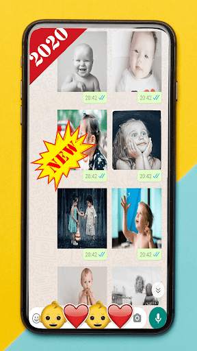Cute Baby Sticker for Whatsapp 2020 screenshot 4