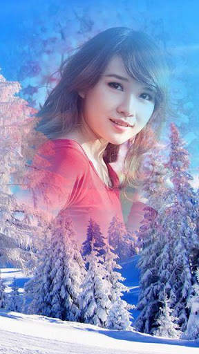 Snow Photo Frames 1 تصوير الشاشة