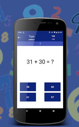 Math Quiz Game 3 screenshot 4
