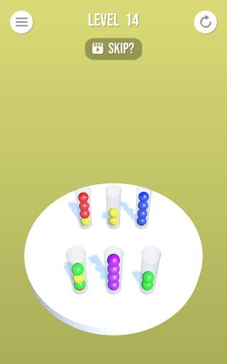 Puzzle - Urutkan Bola 3D screenshot 20