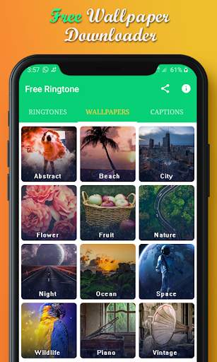 Free Ringtone Sound & HD Wallpapers screenshot 3