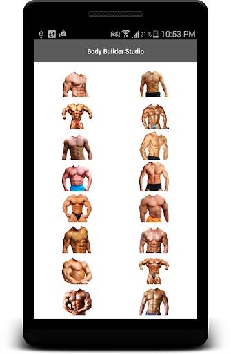 Bodybuilding Photo Editor screenshot 1
