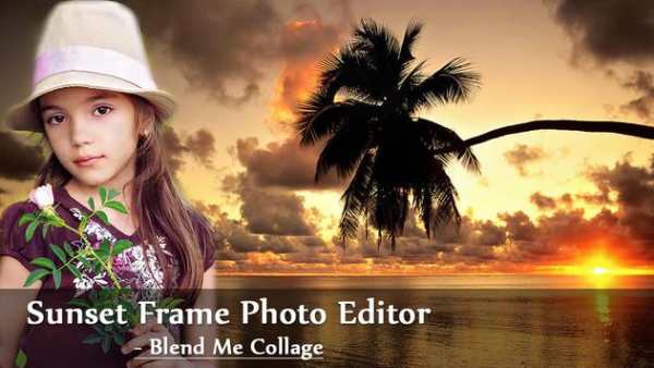 Sunset Frame Photo Editor - Blend Me Collage screenshot 5