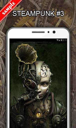 Steampunk Wallpapers 4 تصوير الشاشة