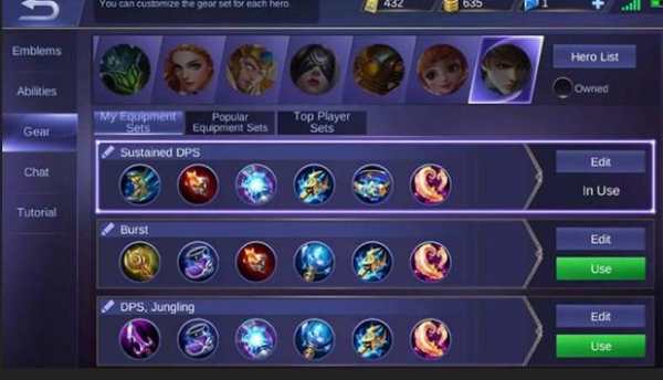 MOBA ML BUILDS screenshot 6