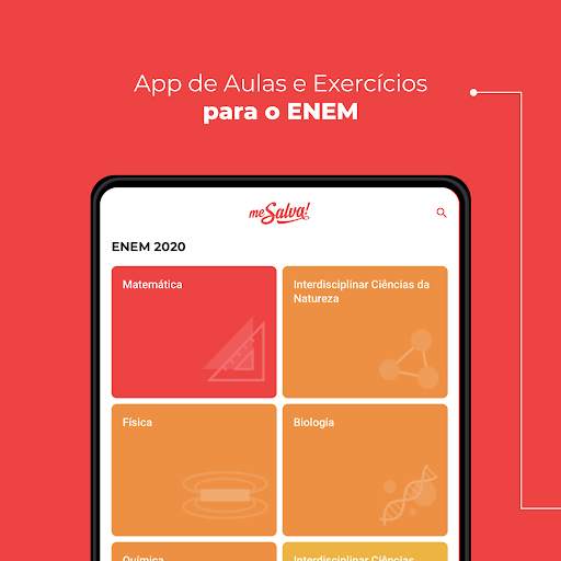 Me Salva! ENEM 2020: Aulas Offline e Exercícios screenshot 5