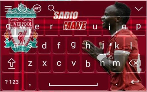 Sadio Mane Theme Keyboard screenshot 4