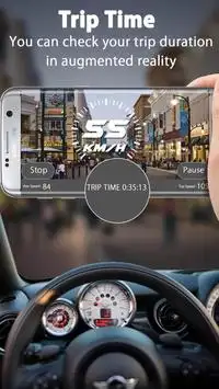 AR GPS Speedometer App AR Speedometer With Map screenshot 3