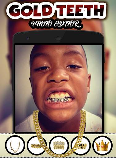 Gold Teeth Photo Editor screenshot 3