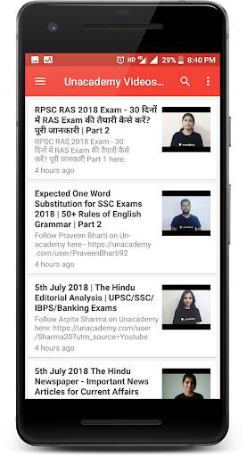 UPSC Videos for IAS, IPS, IFS, CSAT, Daily Gk screenshot 8