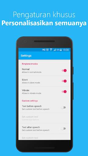 Pembaca SMS screenshot 4