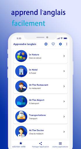Apprendre l'Anglais hors ligne screenshot 2