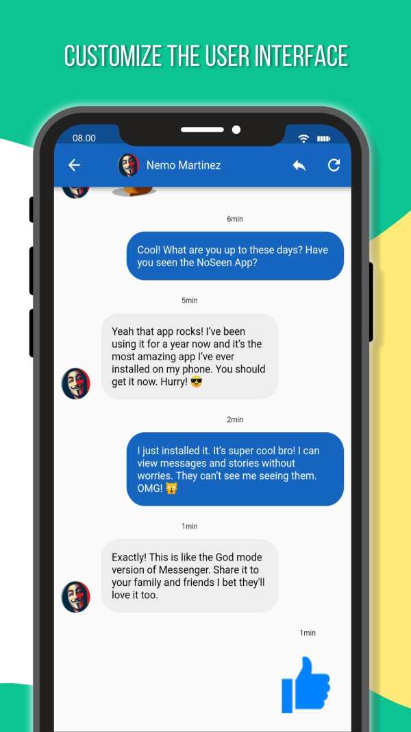 Unseen for FaceBook Messages and more screenshot 4
