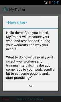 My Trainer screenshot 1
