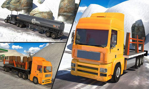 Up Hill Snow Truck Driver screenshot 5