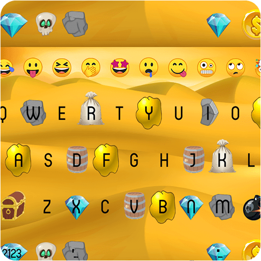 Emoji Keyboard - Gold Mine icon