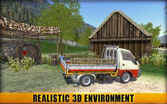 Mini Truck Driver Cargo Simulator स्क्रीनशॉट 4