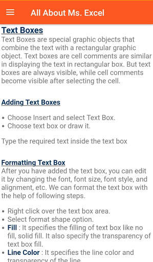 All About Ms Excel | Learn Ms Excel Offline | screenshot 6