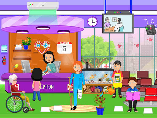 Pretend Town Hospital Doctor screenshot 3