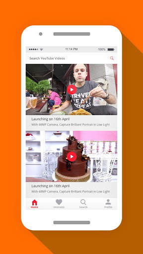Food Tube : Free YouTube Food & recipes filter app screenshot 2
