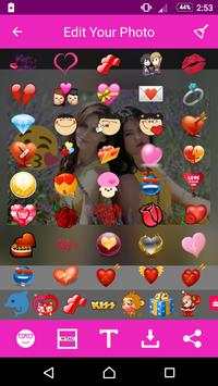 Girly Emoji Photo Editor screenshot 4