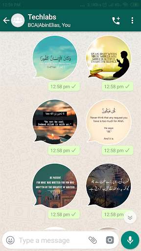 ISLAMIC Stickers for Whatsapp - WAStickerApp screenshot 3