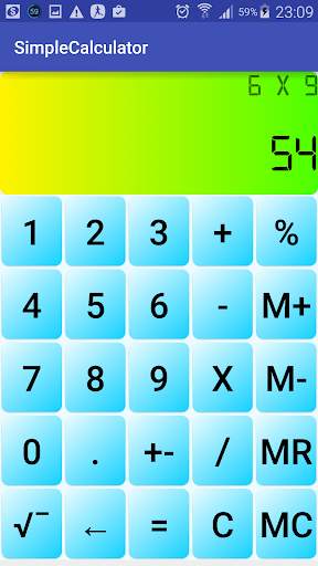 Simple Calculator screenshot 1
