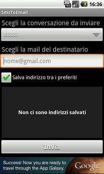 Sms Email Backup screenshot 1