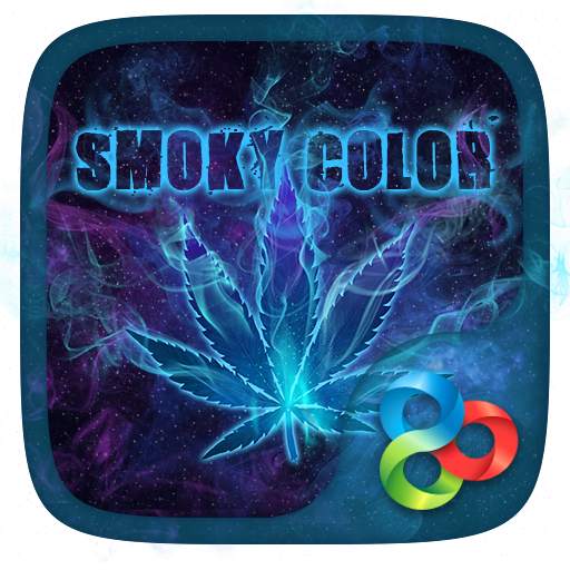 Smoky Color Parallax Go Launcher Theme 1.00
