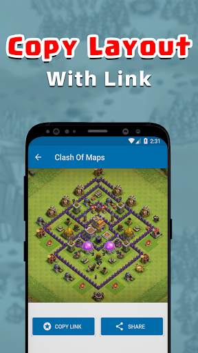 Clash of Maps - Base, Layouts screenshot 4