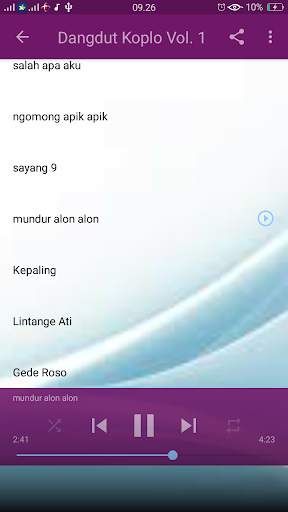 Dangdut Koplo Terlengkap 2021 Offline screenshot 8