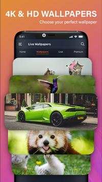 Live wallpaper: HD, 3D Wallpaper & Backgrounds screenshot 3