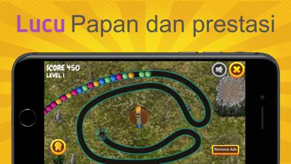 Marmer ledakan bola puzzle screenshot 3
