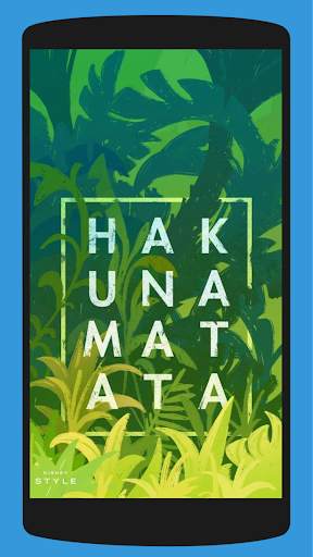 Hakuna Matata Wallpaper 4K screenshot 3