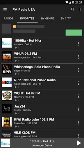 FM Radio USA - AM FM Radio Apps For Android screenshot 3
