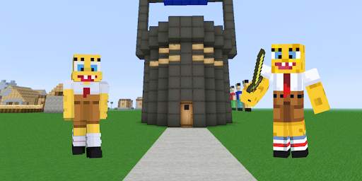 Spongebob Skins for Minecraft screenshot 2