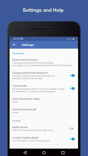 Downloader for Social Media screenshot 6
