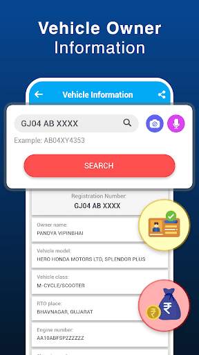 RTO Vehicle Information India скриншот 2