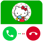 Fake Call Hello Prank Kitty icon