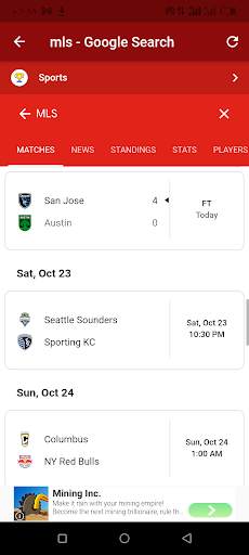 MLS Soccer League screenshot 4
