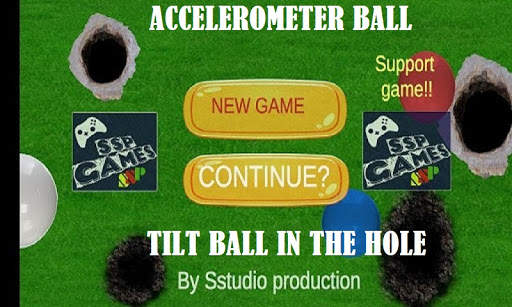 Accelerometer Ball Game screenshot 1