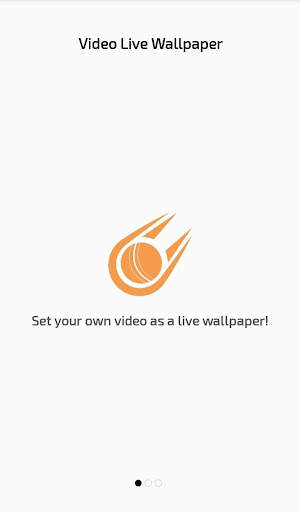 Video Live Wallpaper screenshot 1