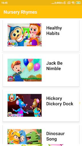 Offline Kids Top Nursery Rhymes Videos screenshot 3