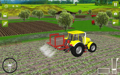 Real Farming Tractor Trolley Simulator; Game 2019 screenshot 3
