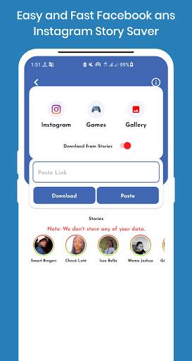 Story Saver for Facebook, IG - Fast Saver screenshot 3